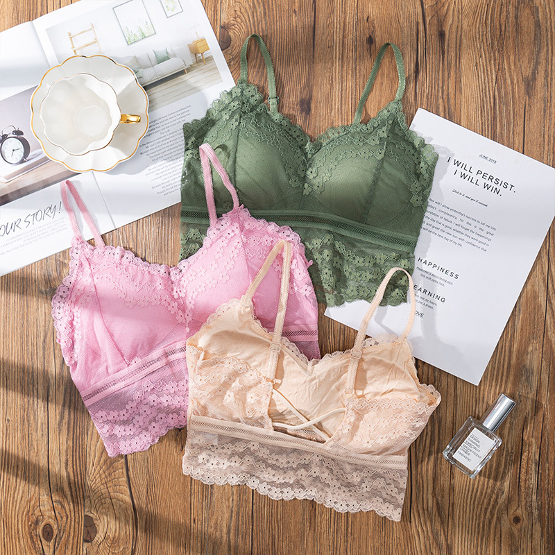 3D Sexy lace Lingerie reggisen - Lace Bralette Set recensione e prezzo